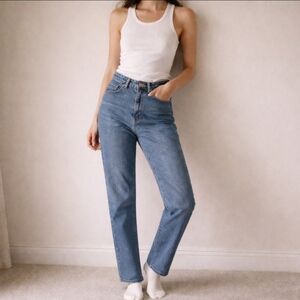 Vintage 1980s Calvin Klein Jeans | USA Made High Rise | 24” Waist 31” Inseam